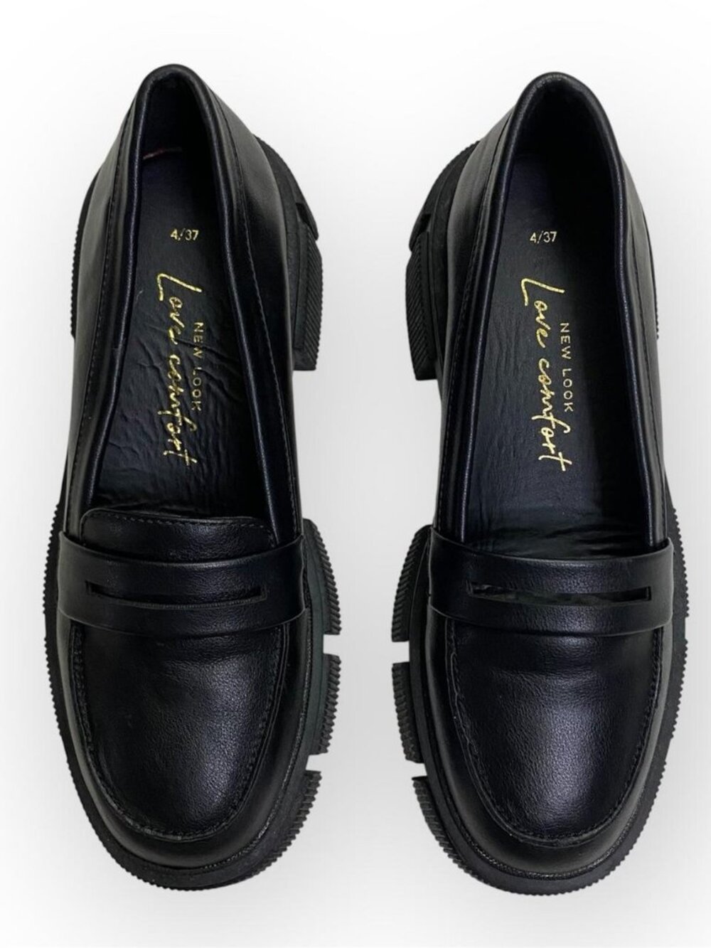 New Look Love Comfort Chunky Loafer Black